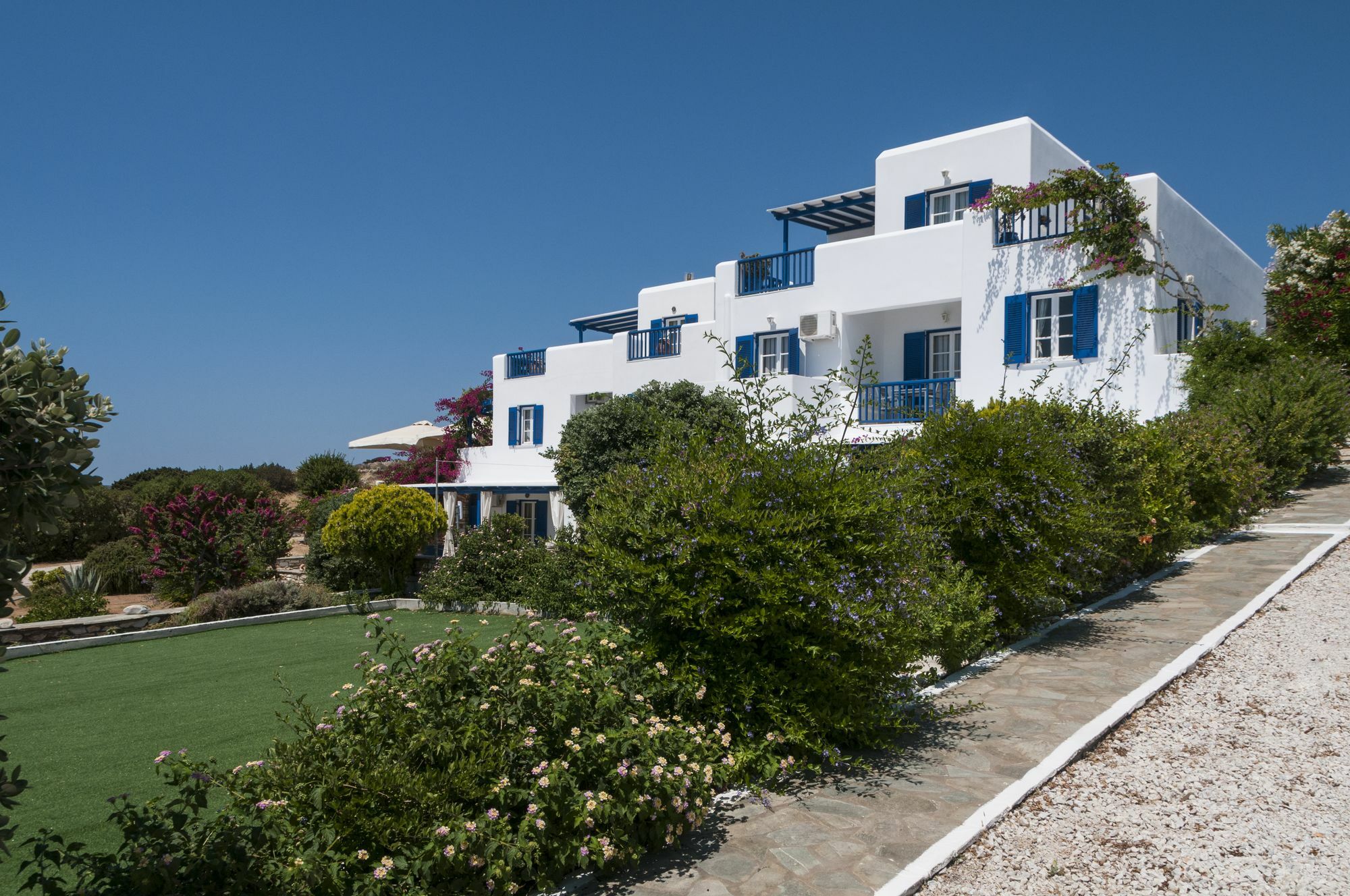 Dryades Family Hotel Drios Luaran gambar